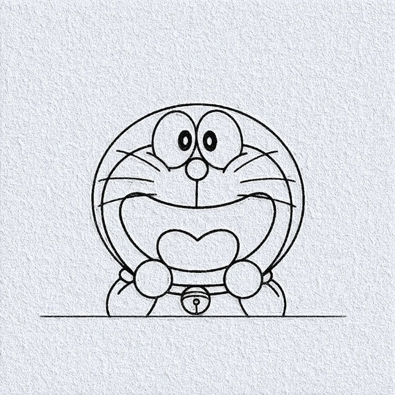 哆啦a梦简笔画附教程 哆啦a梦简笔画附教程