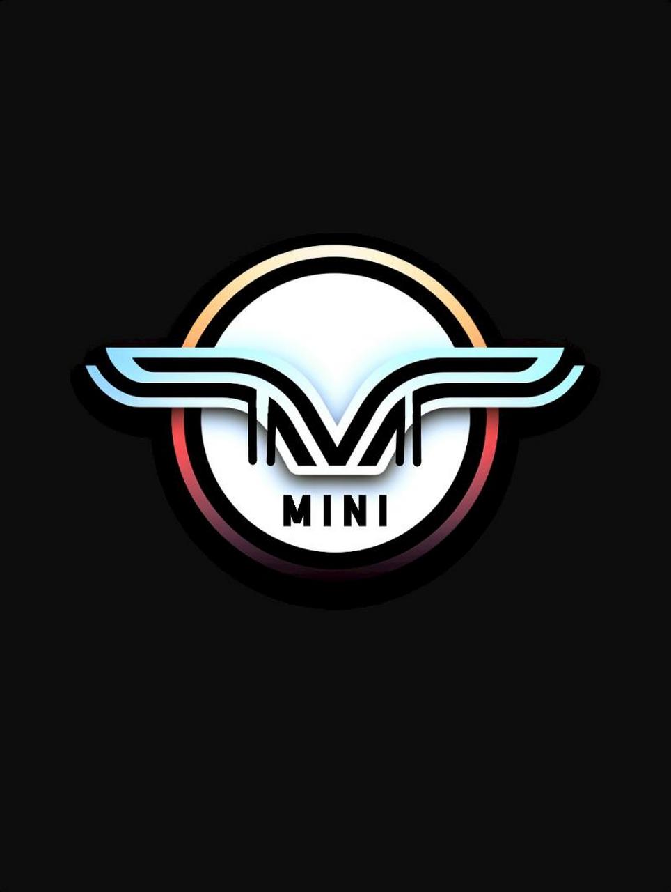 宝马mini(mini)的标志是一个简洁而独特的设计,代表着这个品牌的标志