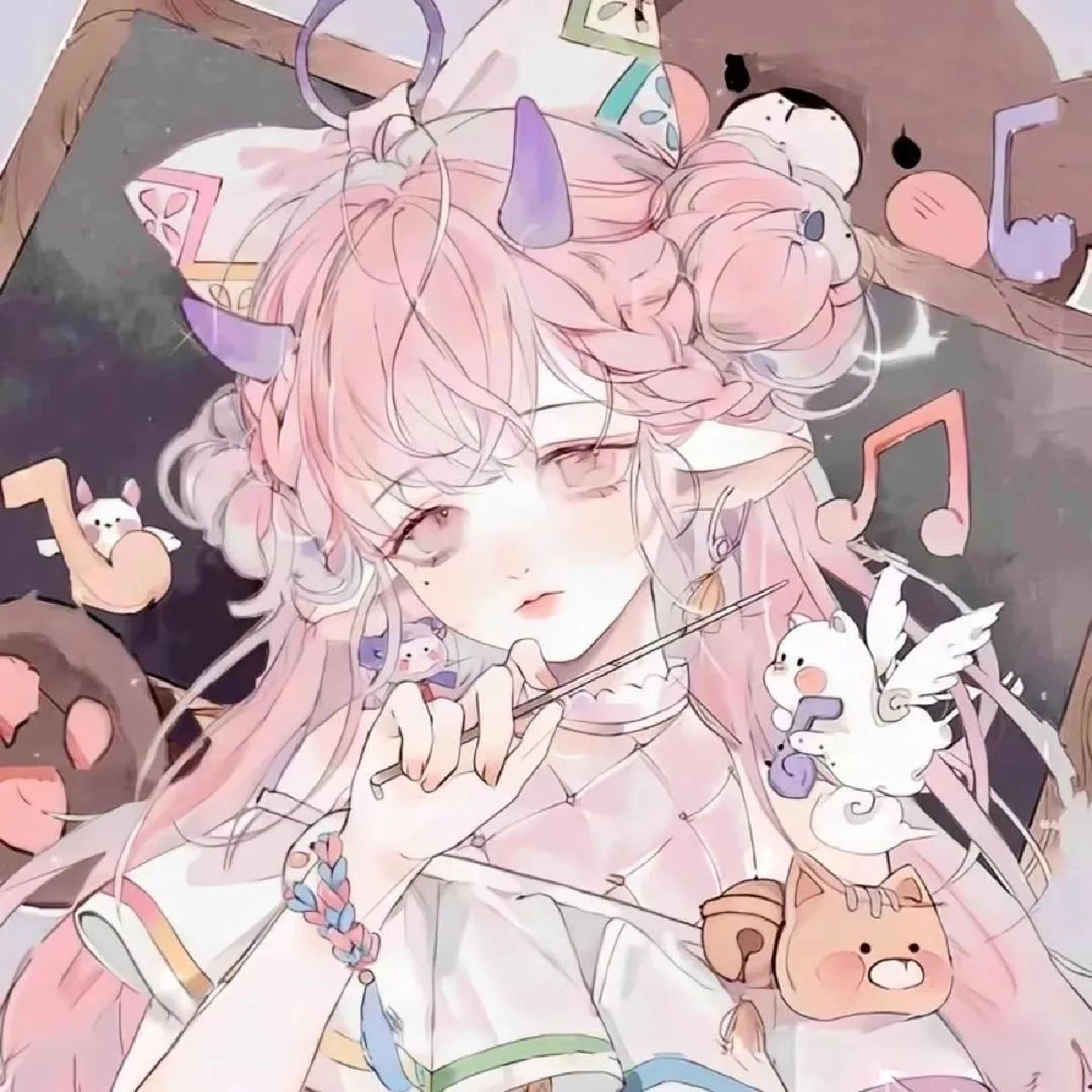 动漫女头 | 高级感满满的仙气动漫女生头像 闺蜜昵称:霸气又超拽的