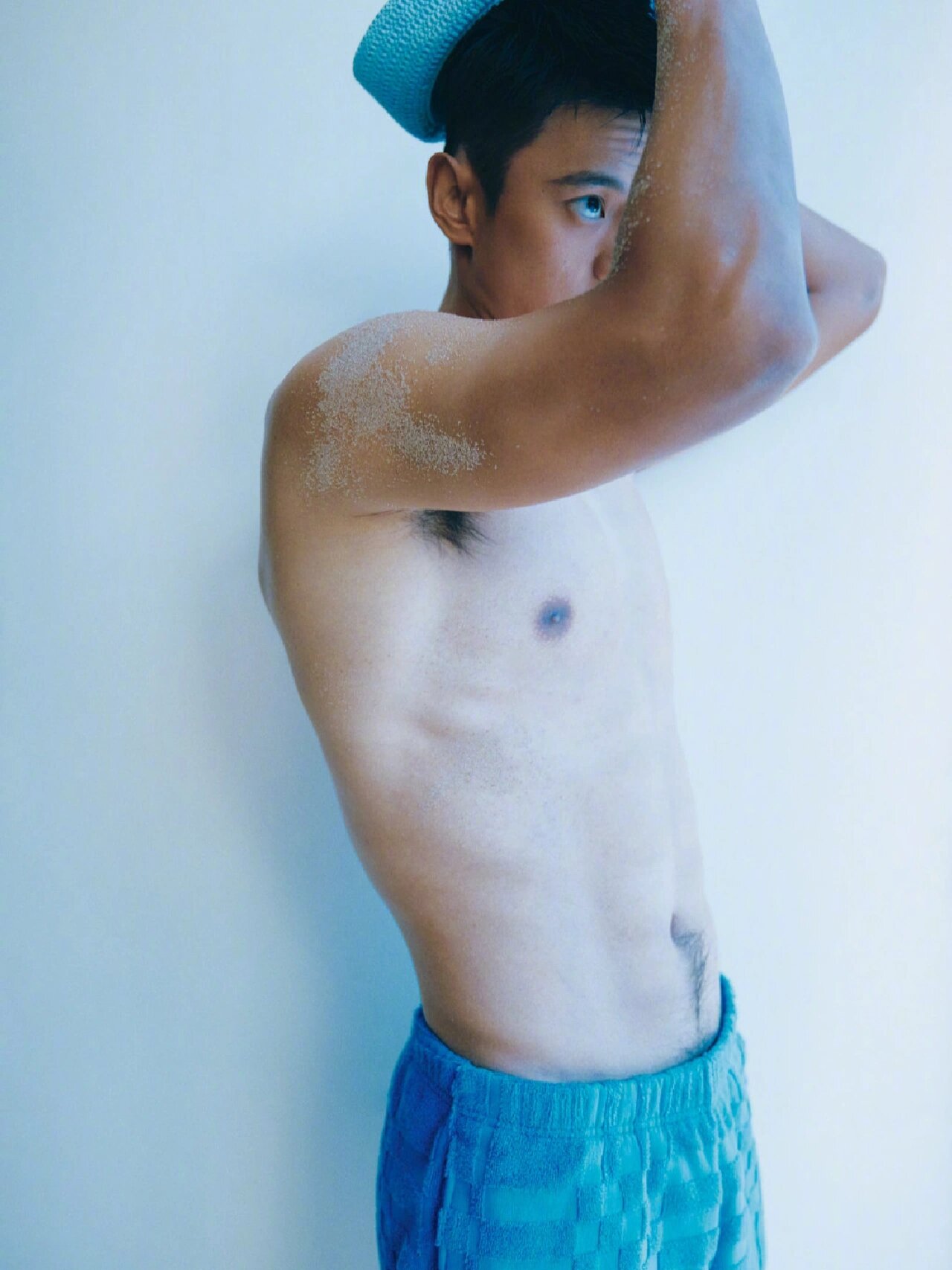 男生写真分享 游泳体育生16615些宁泽涛腹肌 宁泽涛变化好大 但一