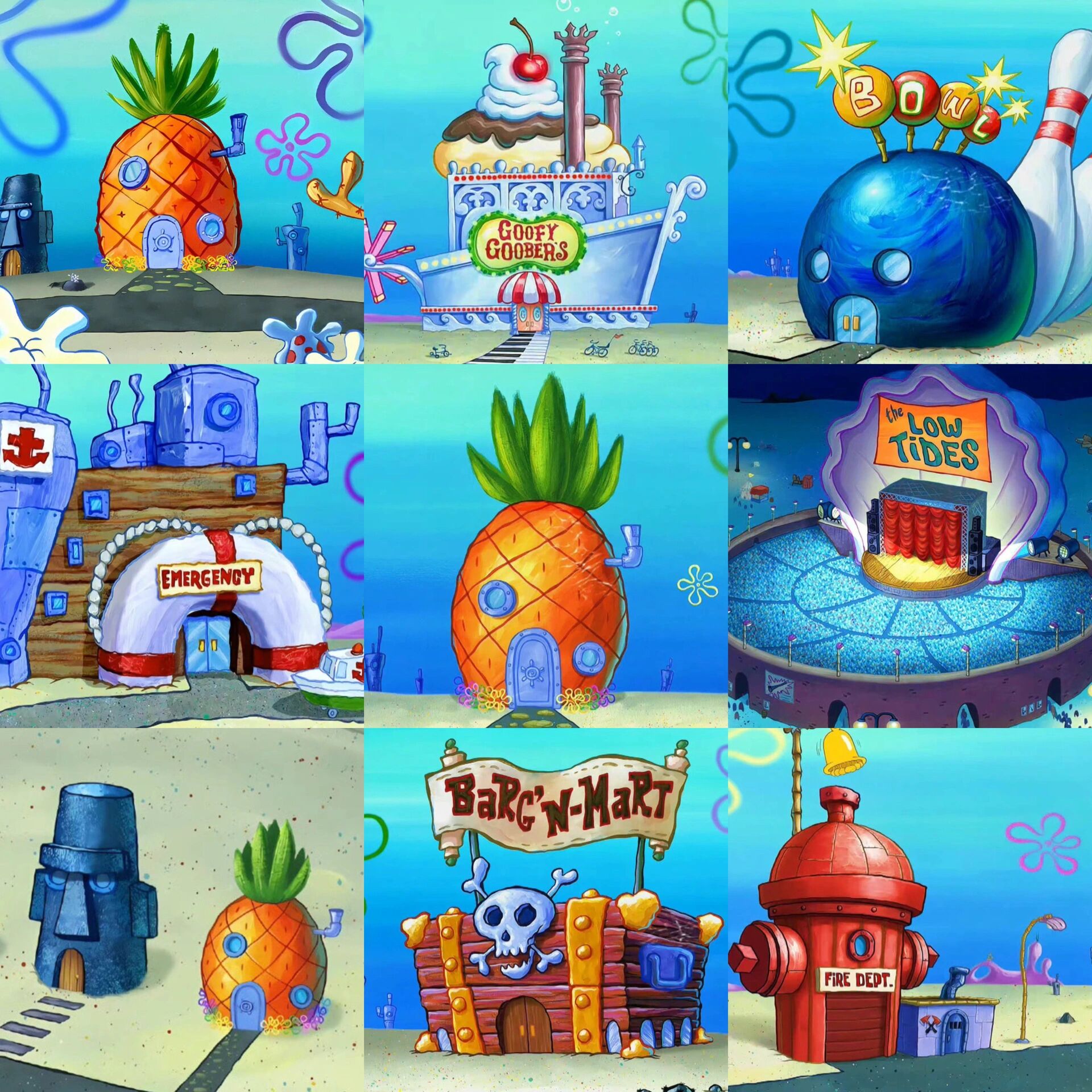 盘点海绵宝宝里可爱房屋特写(八)