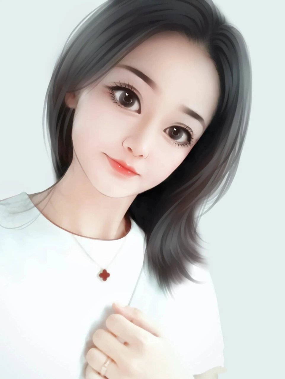 换个唯美霸气的手绘女生手绘头像吧 很哇噻的女孩意境唯美手绘女生