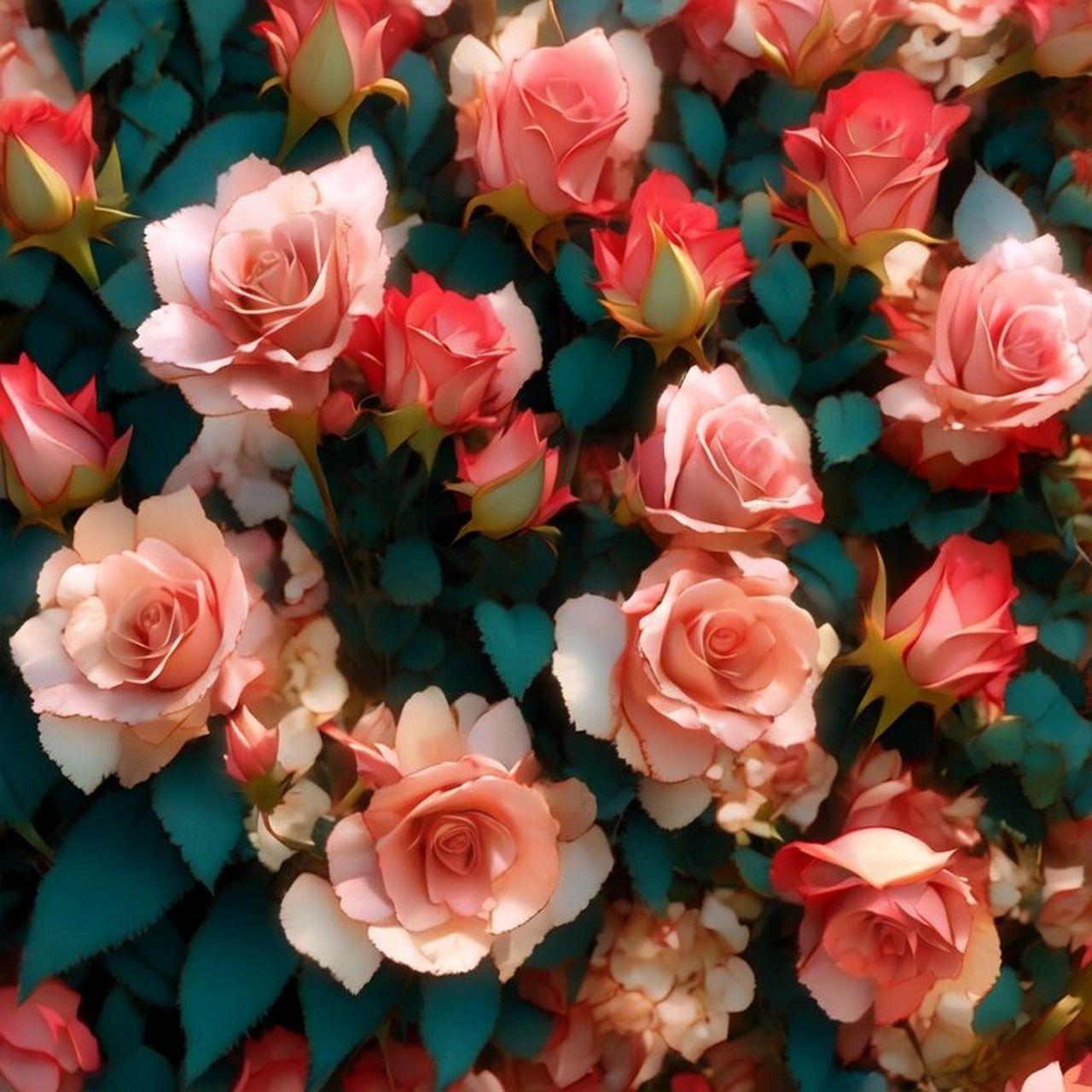 花花头像-月季花