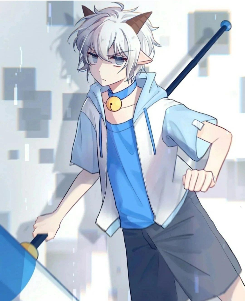 喜羊羊拟人图来啦～ 不过第一个不是,喜可报图