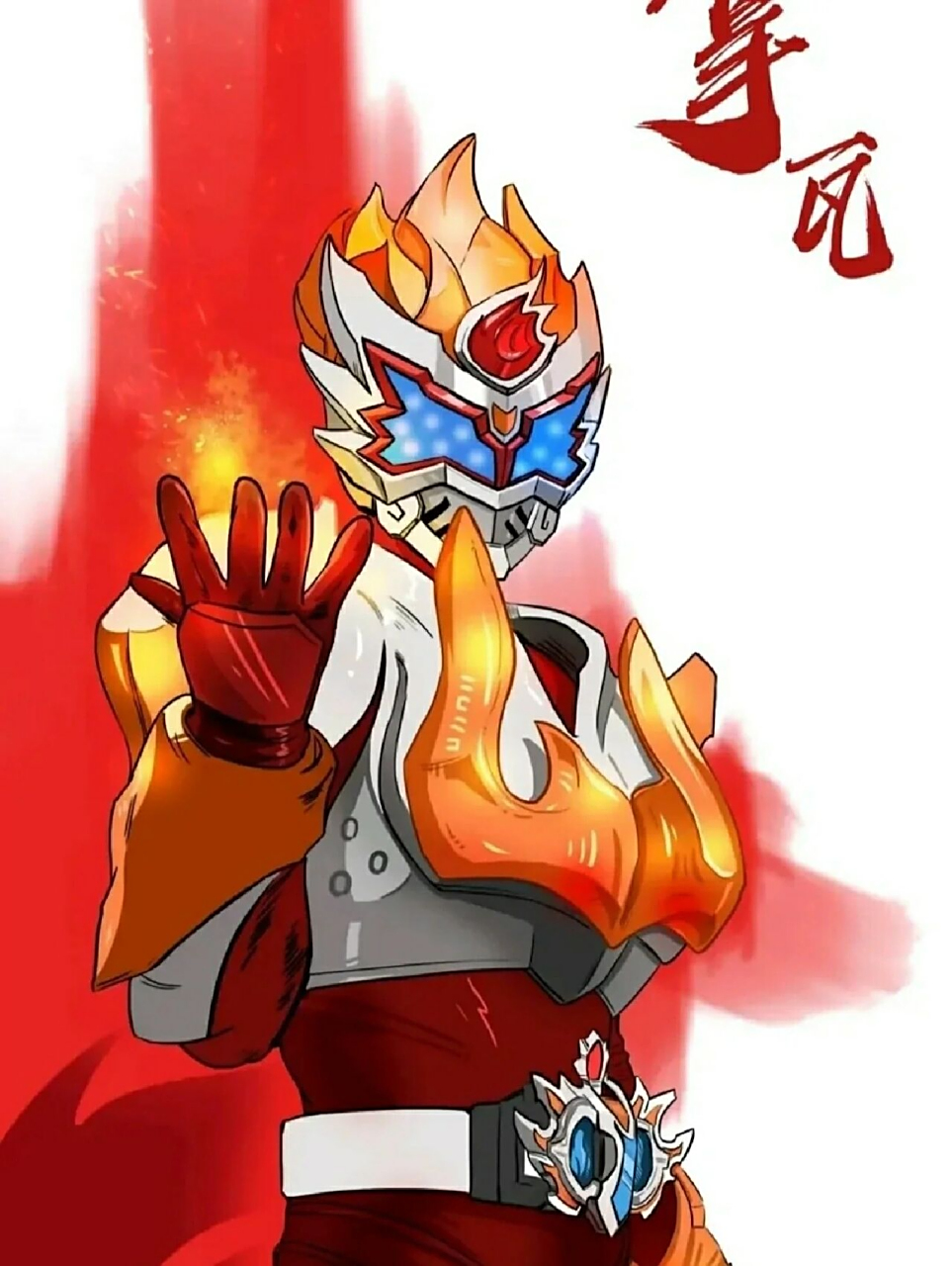 铠甲勇士拿瓦头像,可当微信壁纸