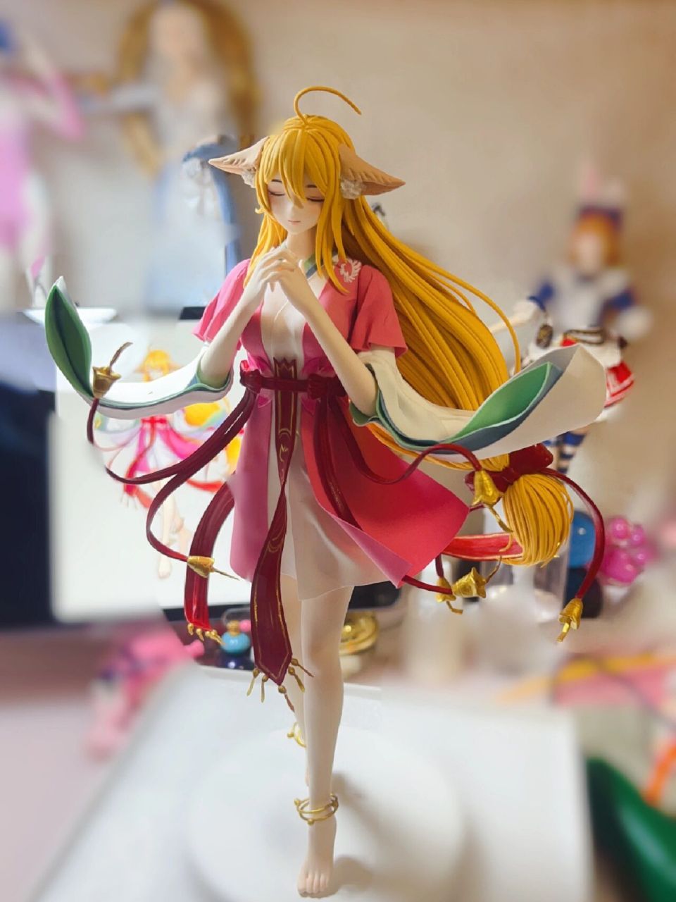 狐妖小红娘涂山苏苏 粘土手办 不爱打水印   制作不易请勿盗图