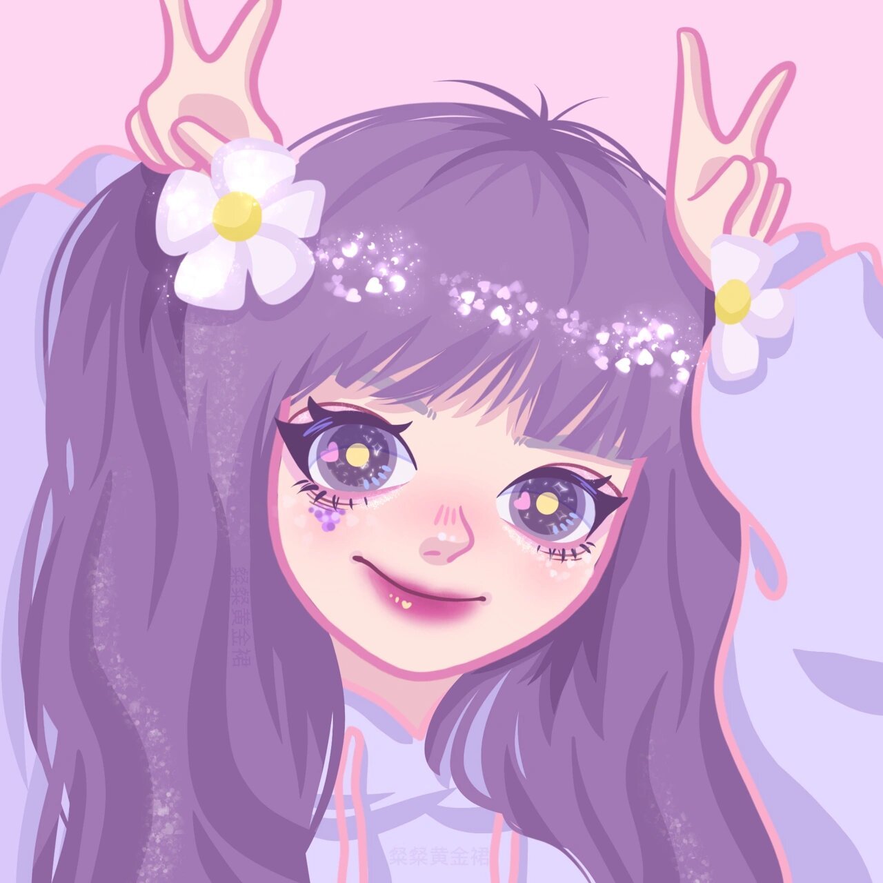 2021我最喜欢的九张卡通头像91 2021年末开始在分享自己画的卡通