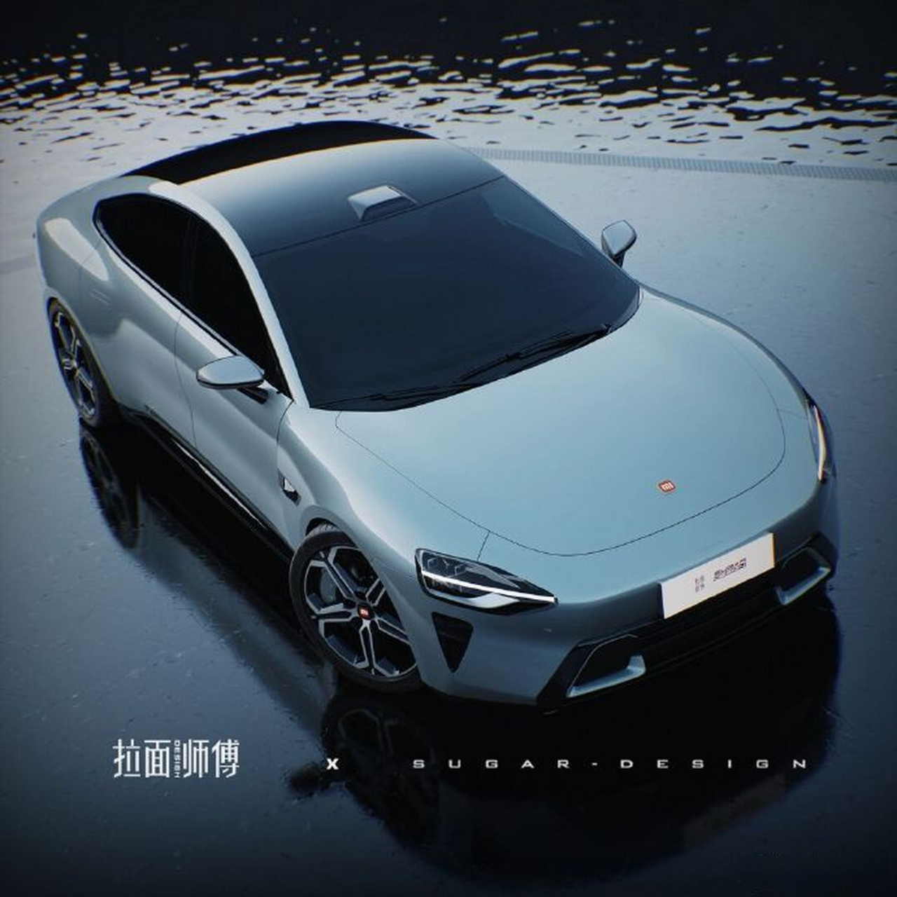 你们期待的小米汽车,网友就给出渲染图了.这颜值堪称汽车圈的担当.