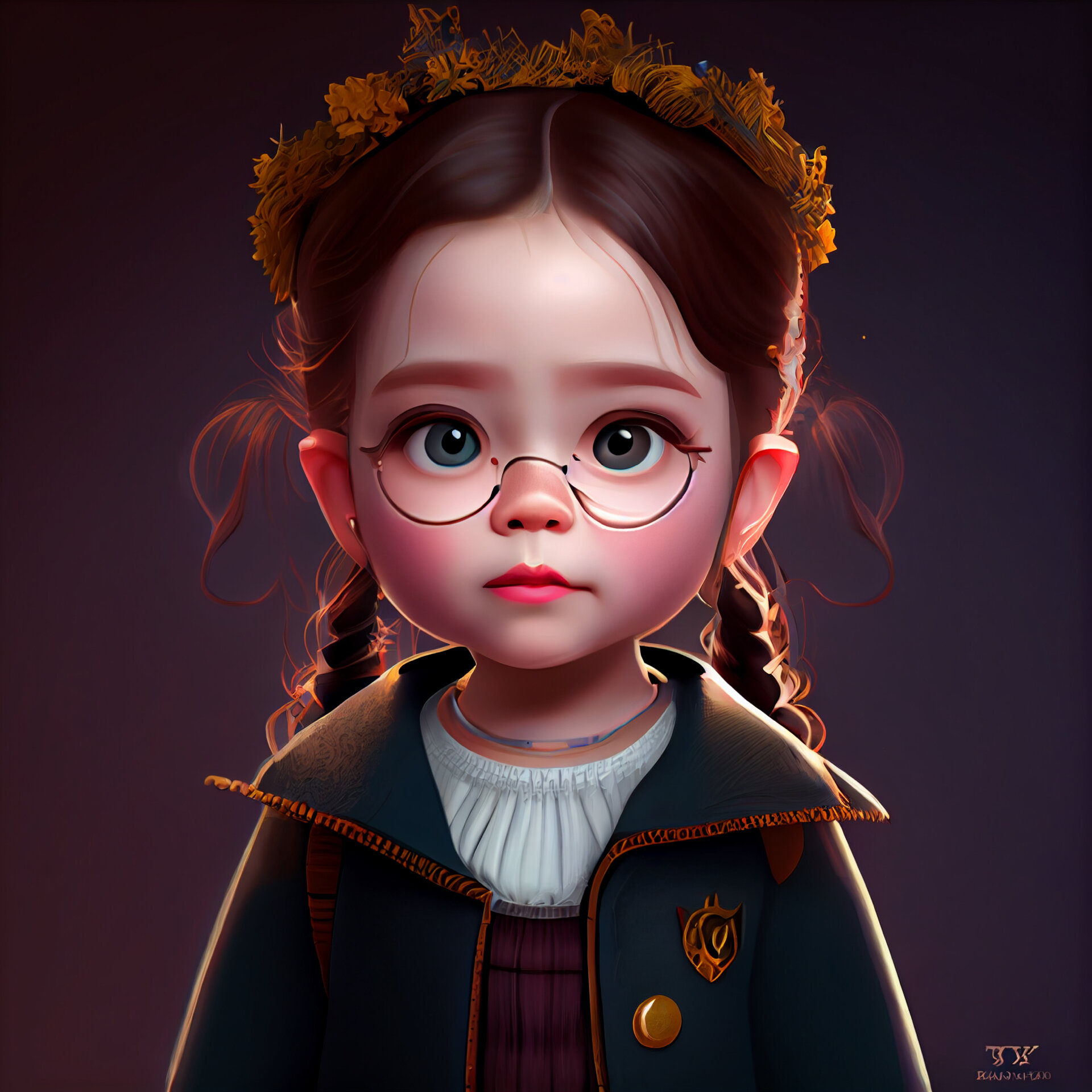 96 al绘画系列头像96总有一张戳中你的心巴