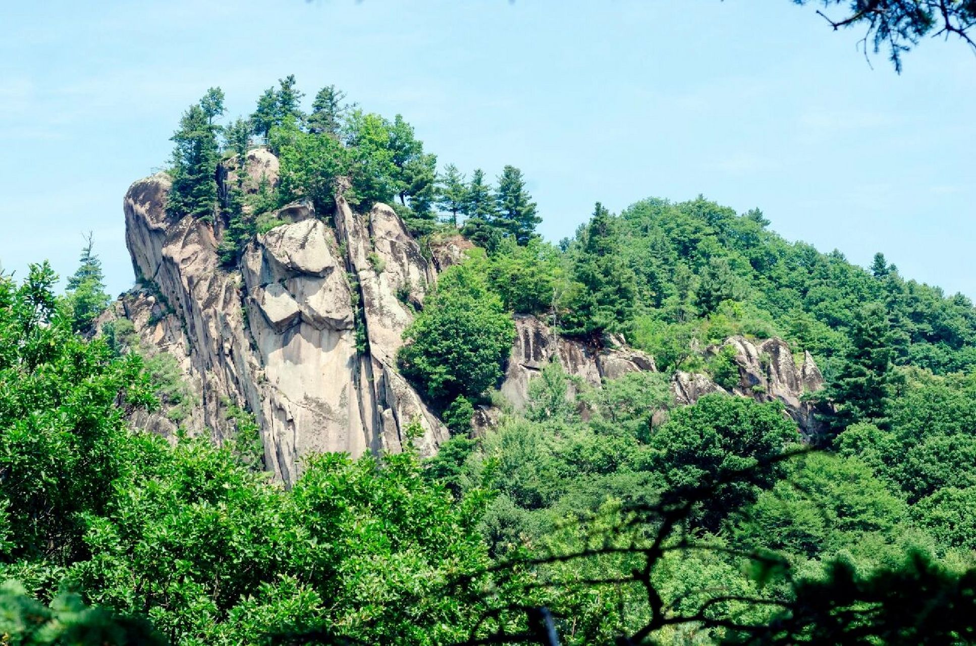 桃山悬羊峰景区图片