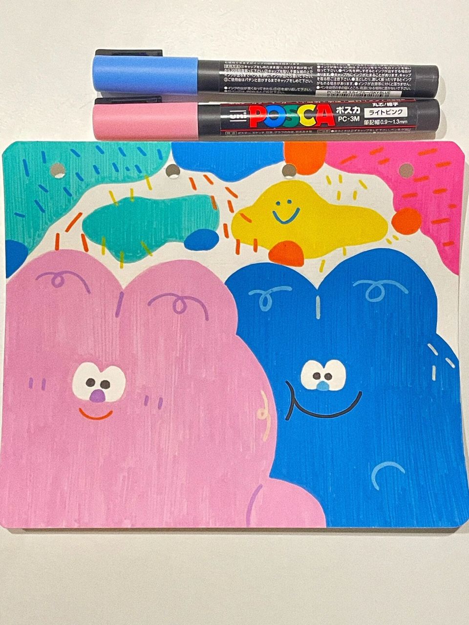 丙烯马克笔|可爱小兔兔92 95又是被画画治愈的一天 	 7315