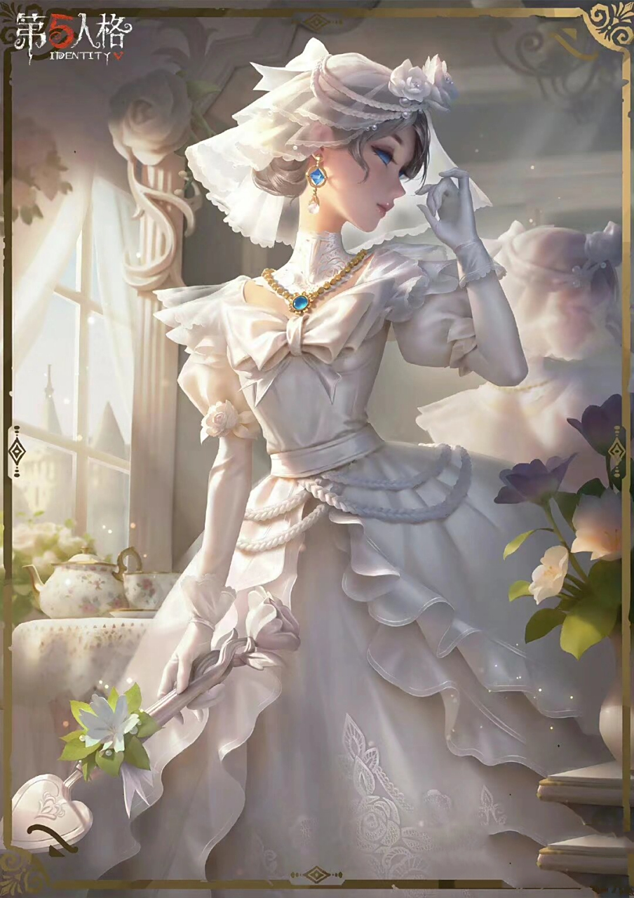 第五人格手绘 临摹一下红夫人应许之日的海报