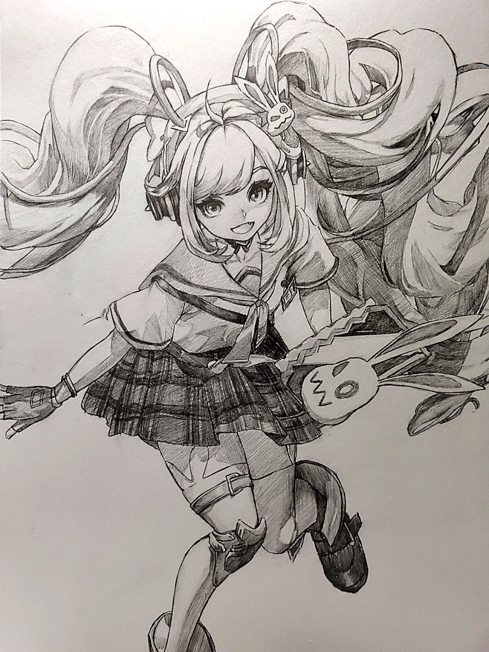 安琪拉时之奇旅 绘画过程