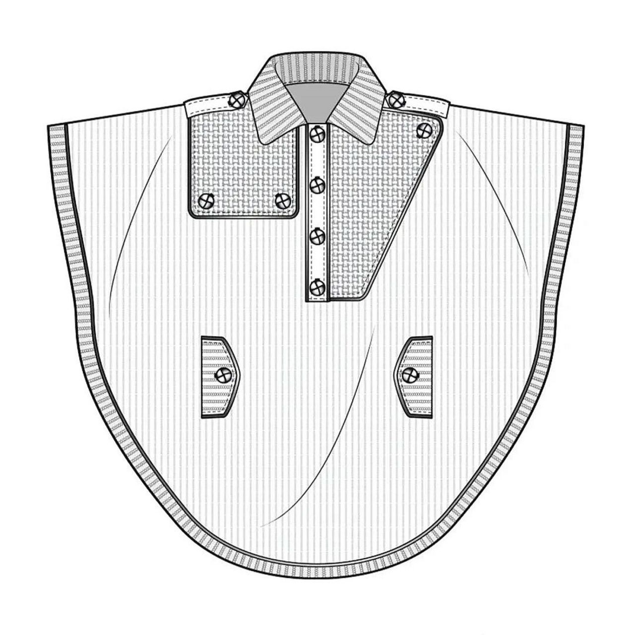 十万个服装小知识/斗篷款式图 有需要的同学记得先关注再点赞77收藏