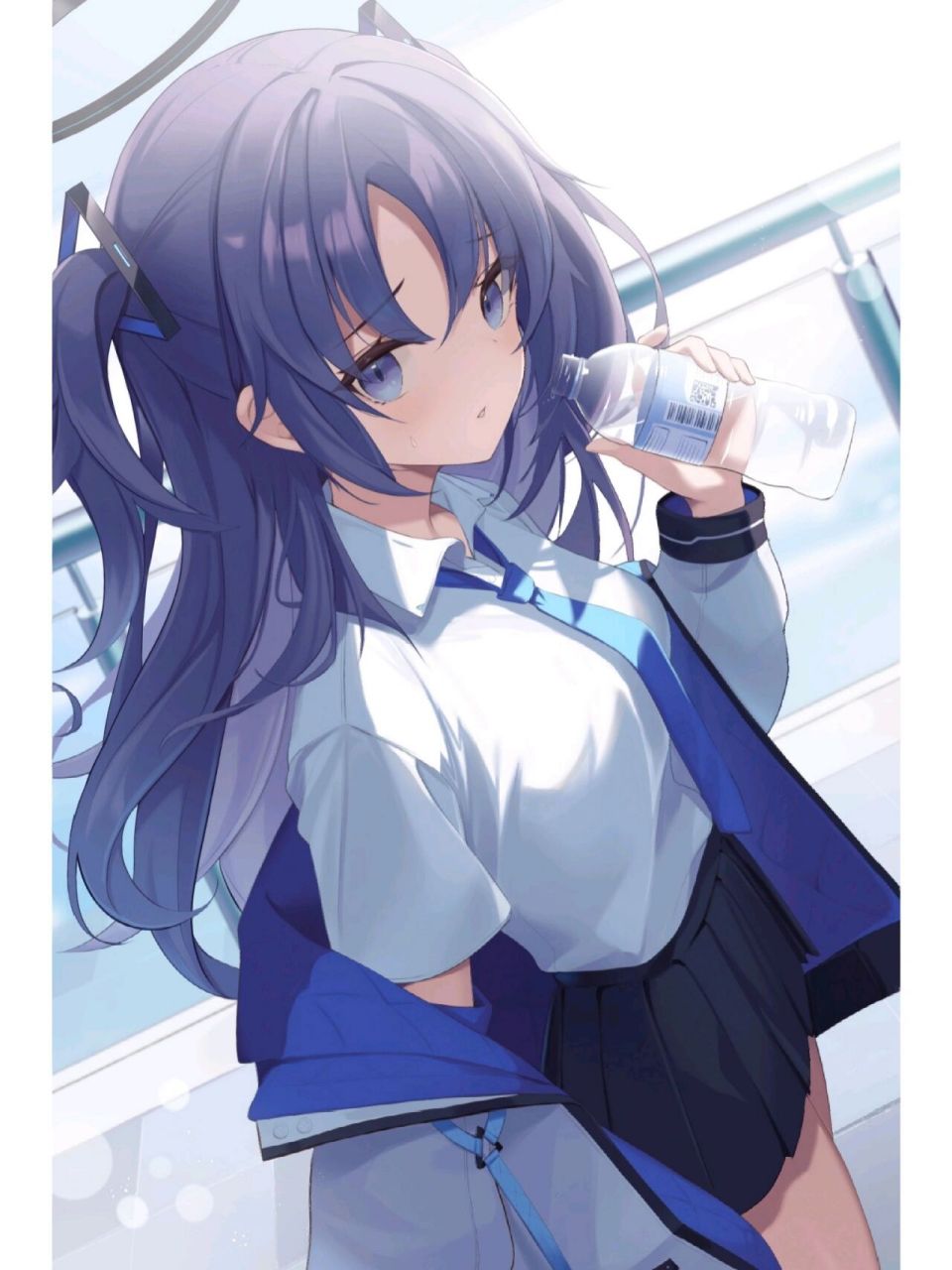 碧蓝档案 早濑优香 你游管账婆,无好感度要求直接解锁live2d