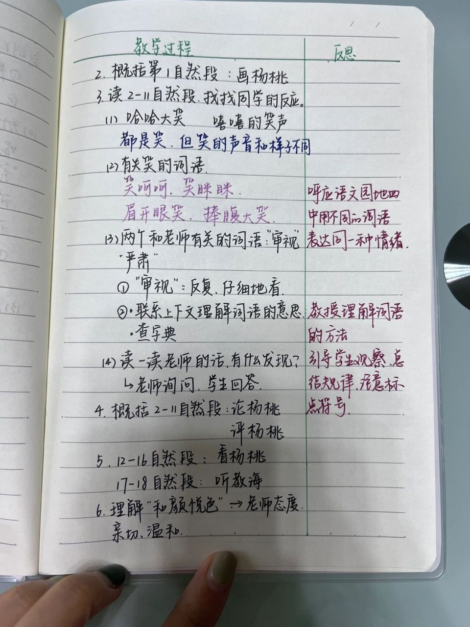 二下【画杨桃】第一课时 | 听课记录 苏州 小学语文 二年级语文 听课