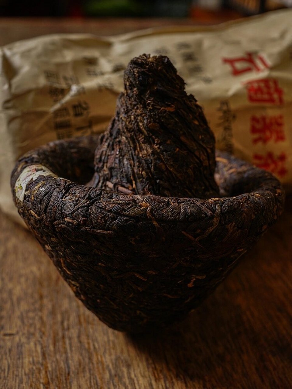 好茶分享—98大蘑菇宝焰沱 天凉了,来一杯浓郁温暖的大蘑菇汤吧!