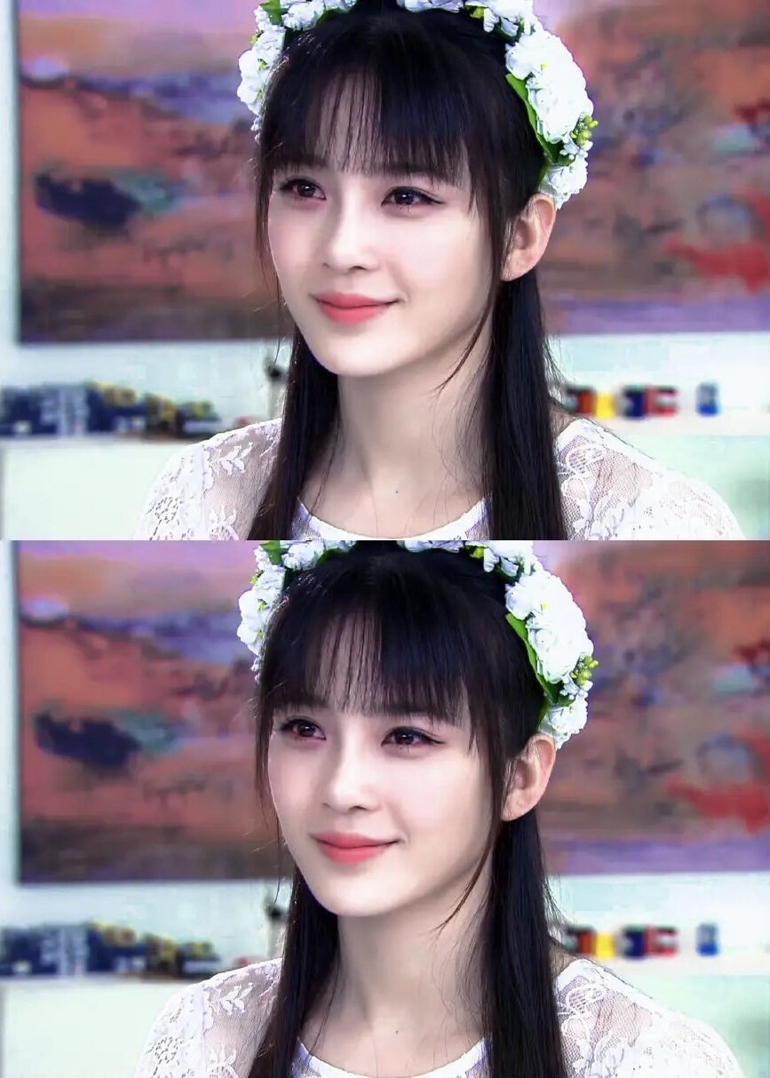 整容前的她气质真的绝