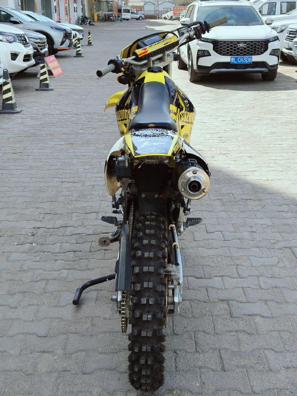 最新到货进口铃木drz400号称林道王者,欧版,全车原装,新轮胎,机器无拆