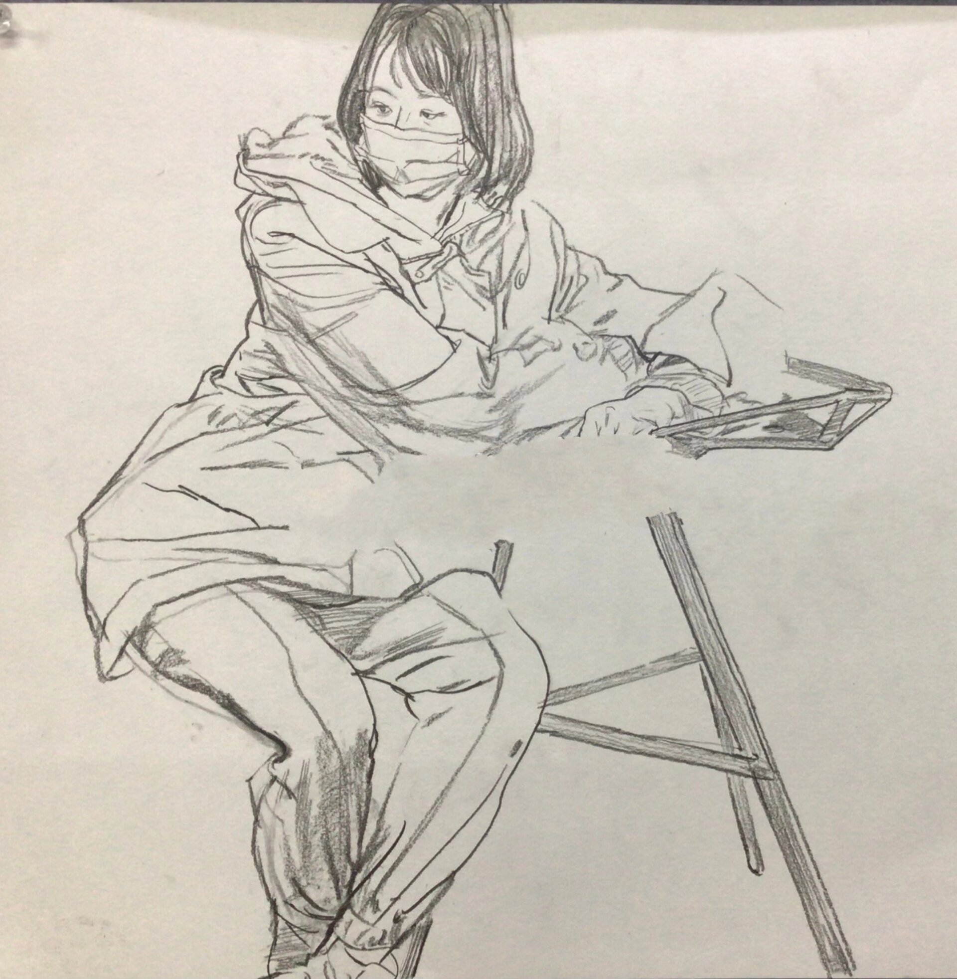 99速写资料分享266|人物全身速写