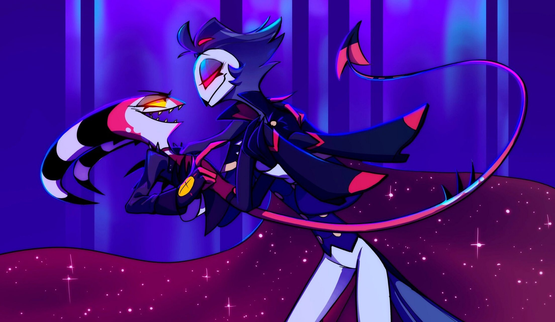 极恶老大# #helluvaboss# #极恶老大亲王# #亲王和比利兹# #cp