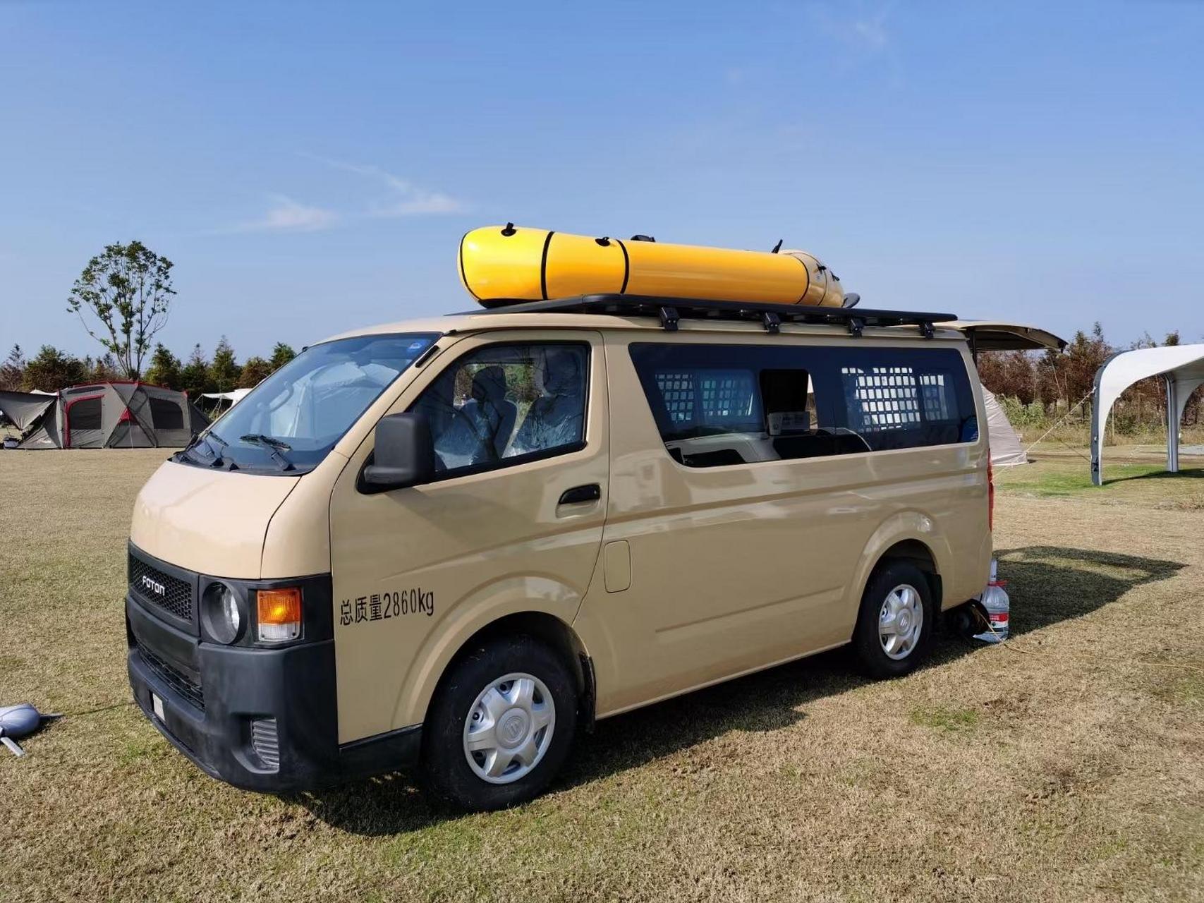 福田g7vanlife露营车改装方案[烟.福田g7 丰田海狮