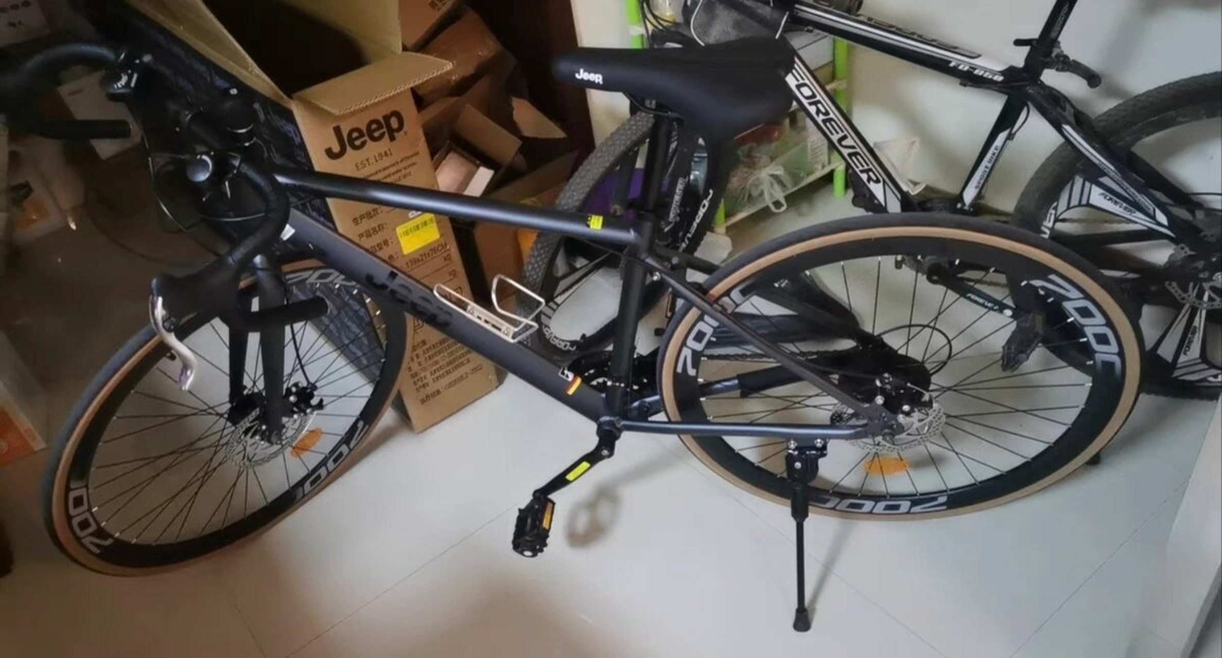 jeeprs730 网红同款jeep吉普公路自行车rs730成人男女款学生铝合金