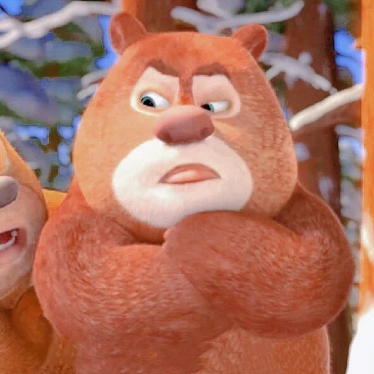 熊出没系列 第十二期 | 熊大熊二可爱头像 yyds 熊大,光头强又来砍树