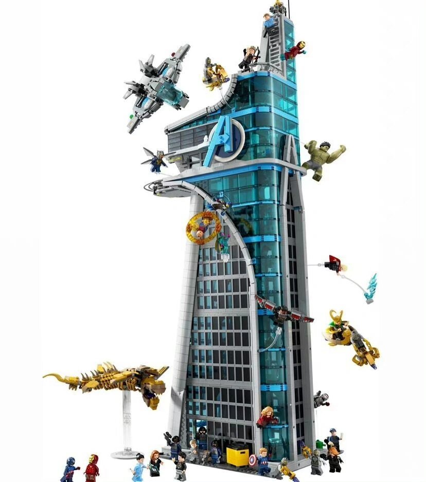 乐高新品斯塔克大厦来啦 乐高漫威系列重磅新品复联大厦正式公布!