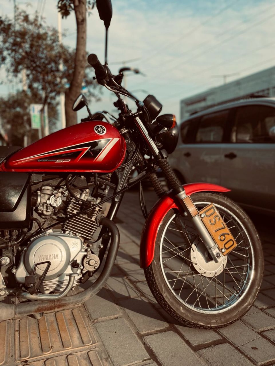 街边探宝/发现小天俊 又来了雅马哈天俊125 12年原滋原味,原厂辐条版