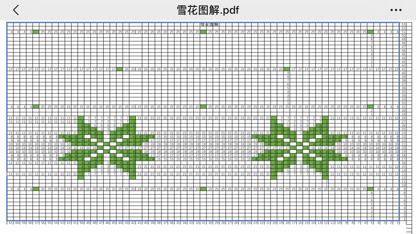 珊瑚花围巾织法图片