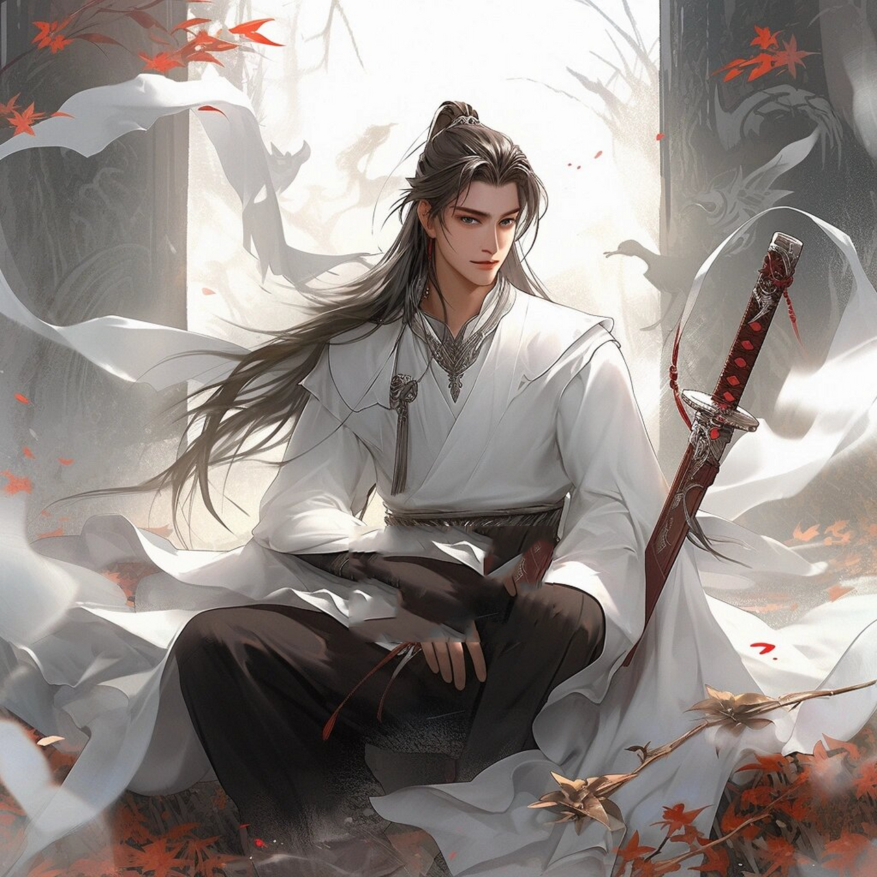 可曾听闻独臂大侠杨过|男生头像