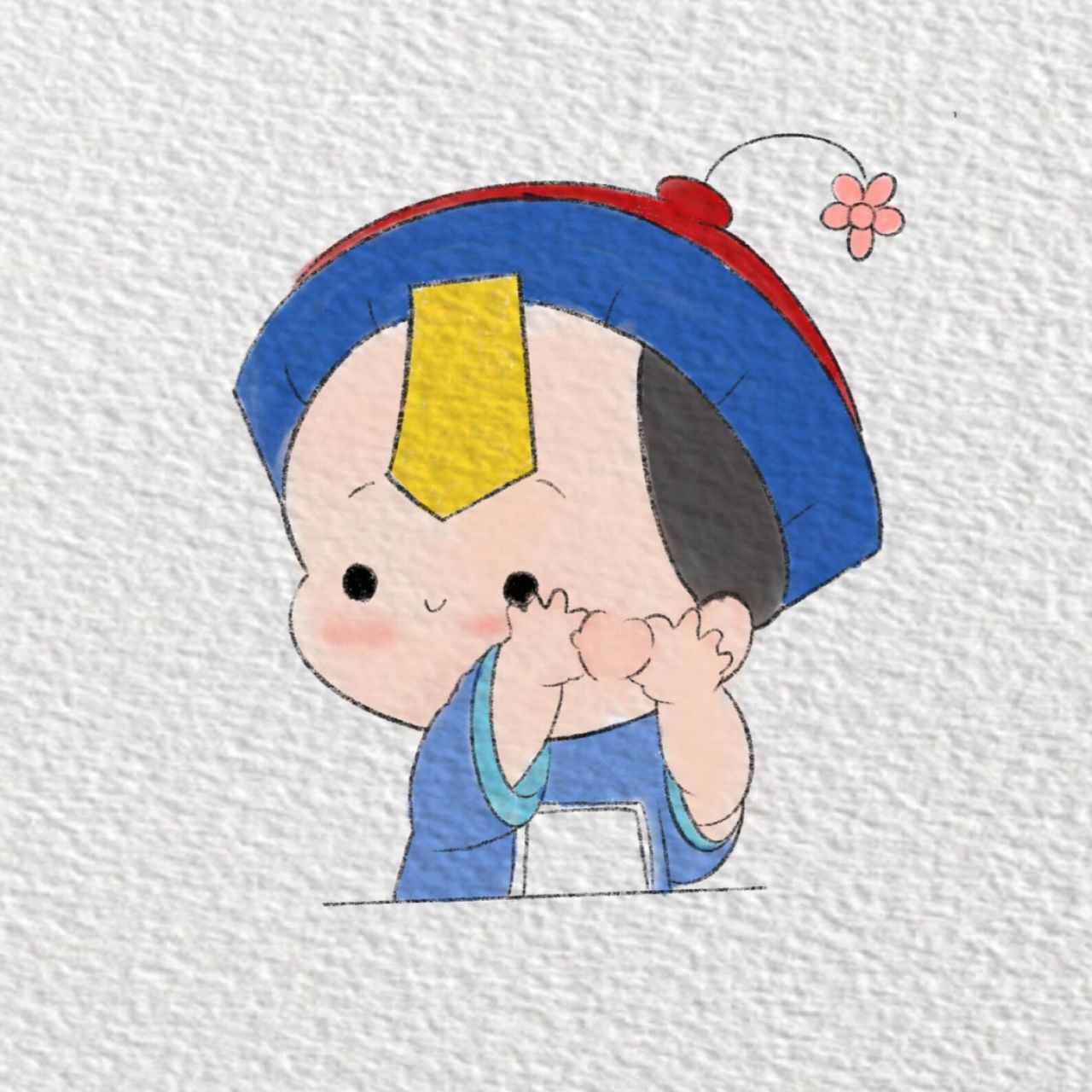 23/100 小僵尸简笔画(附步骤)超可爱 23/100 小僵尸简笔画(附步骤)超