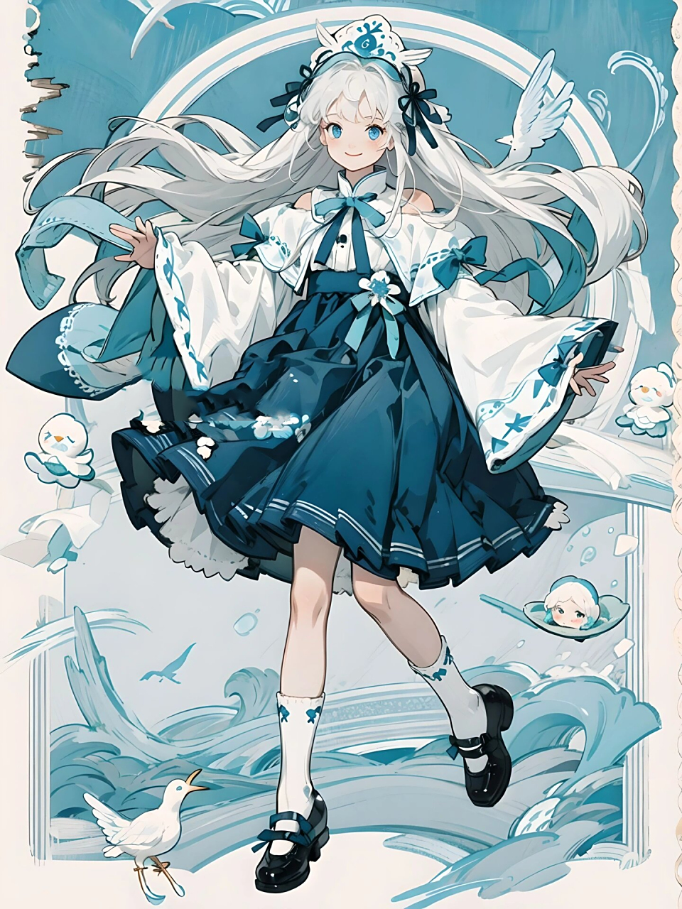 动漫素材 | 画室高阶漫画·洛丽塔少女