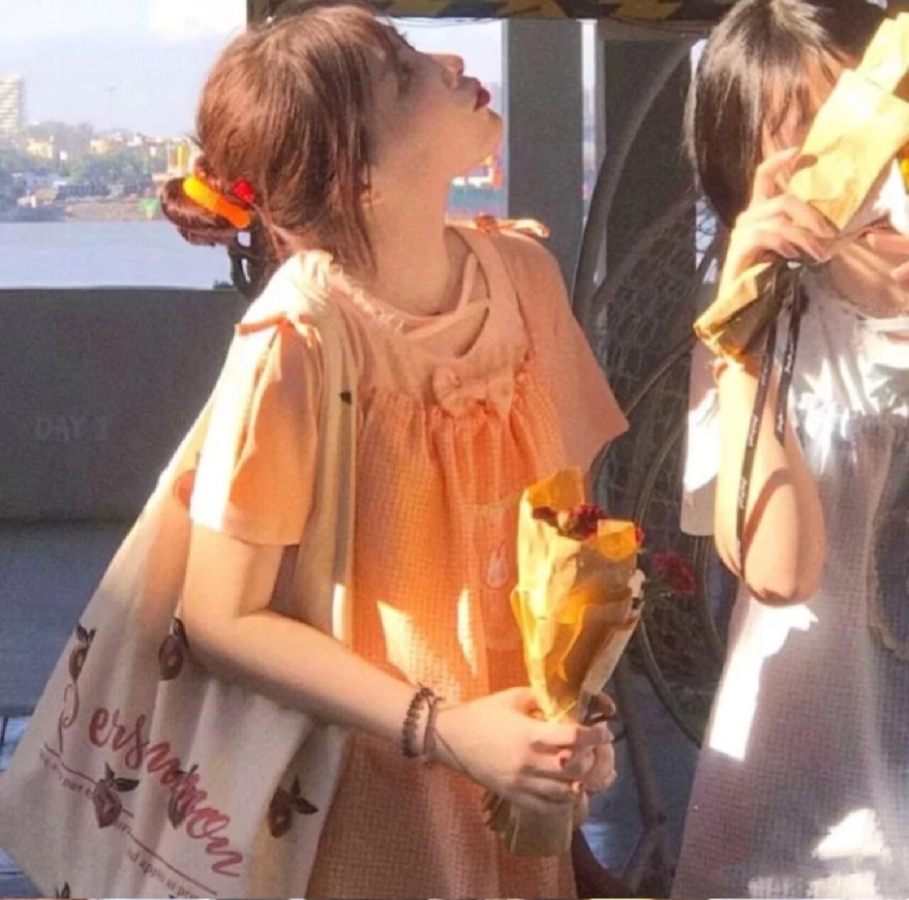 真人闺密头像二人仙气可爱无水印