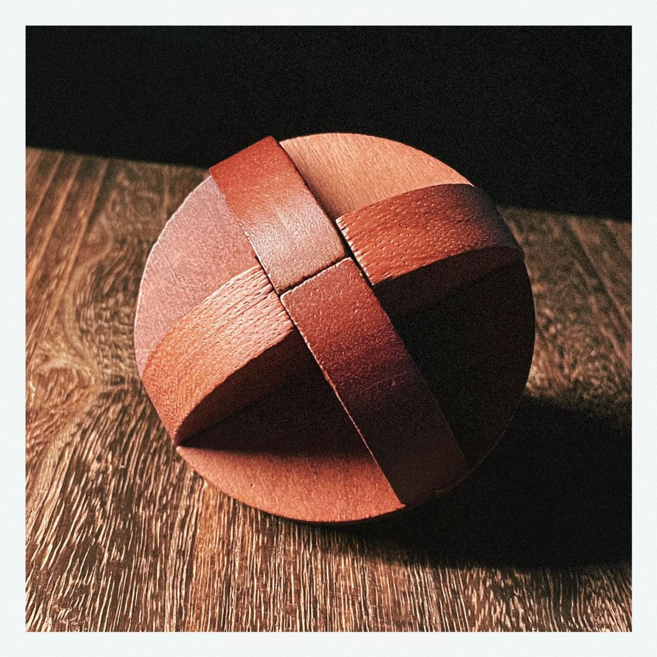 96好运滚滚来|内附教程95 95鲁班球是孔明锁中较为简单的一款