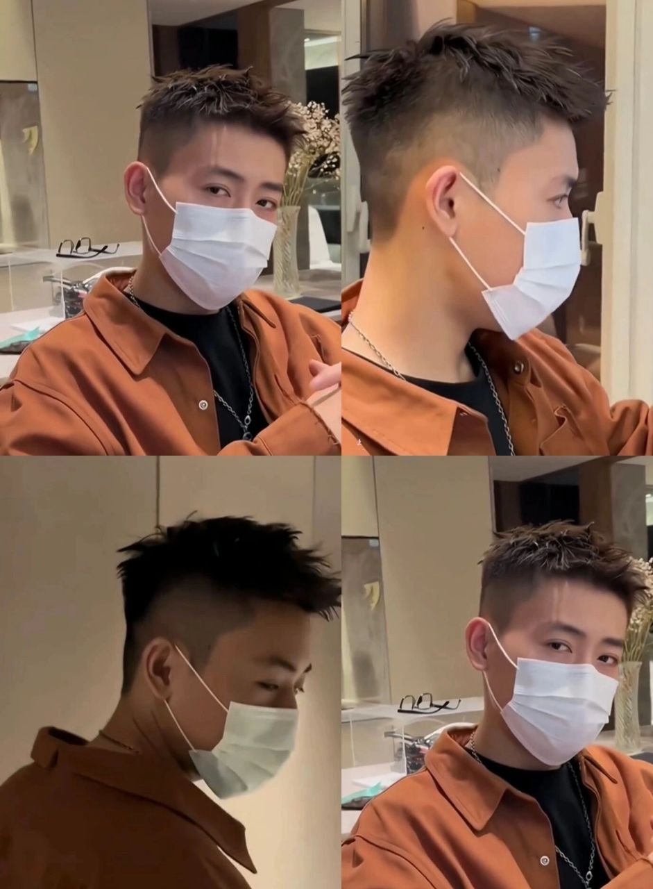 男生必尝试发型 立体前刺发型 立体痞帅前刺 谁剪谁帅 这款前刺发型是