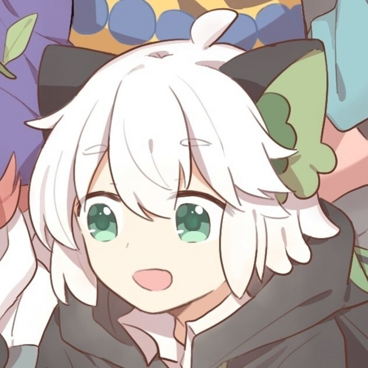 动漫四人团头像97罗小黑战记 94一起吹过晚风的人,大概会记得久