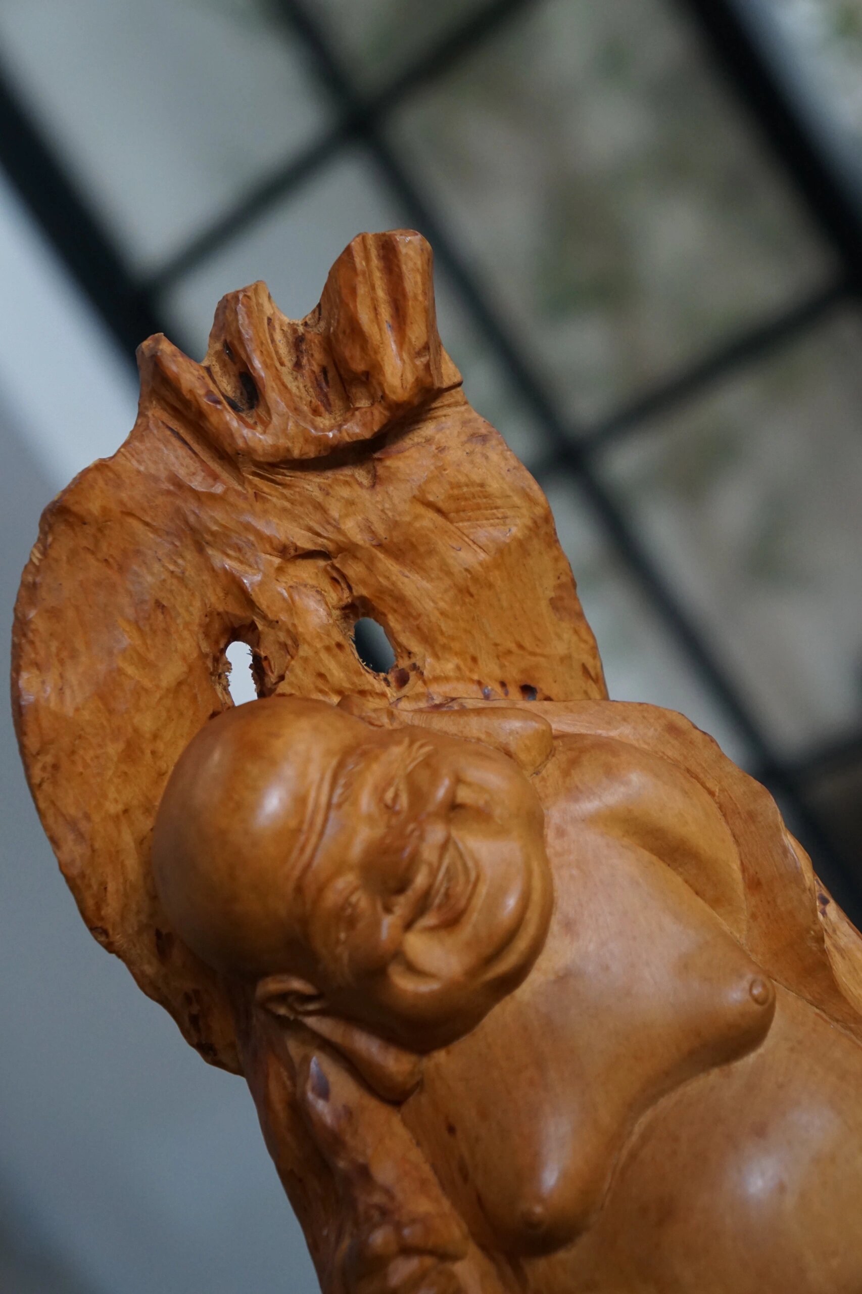 笑口常开 木雕弥勒佛