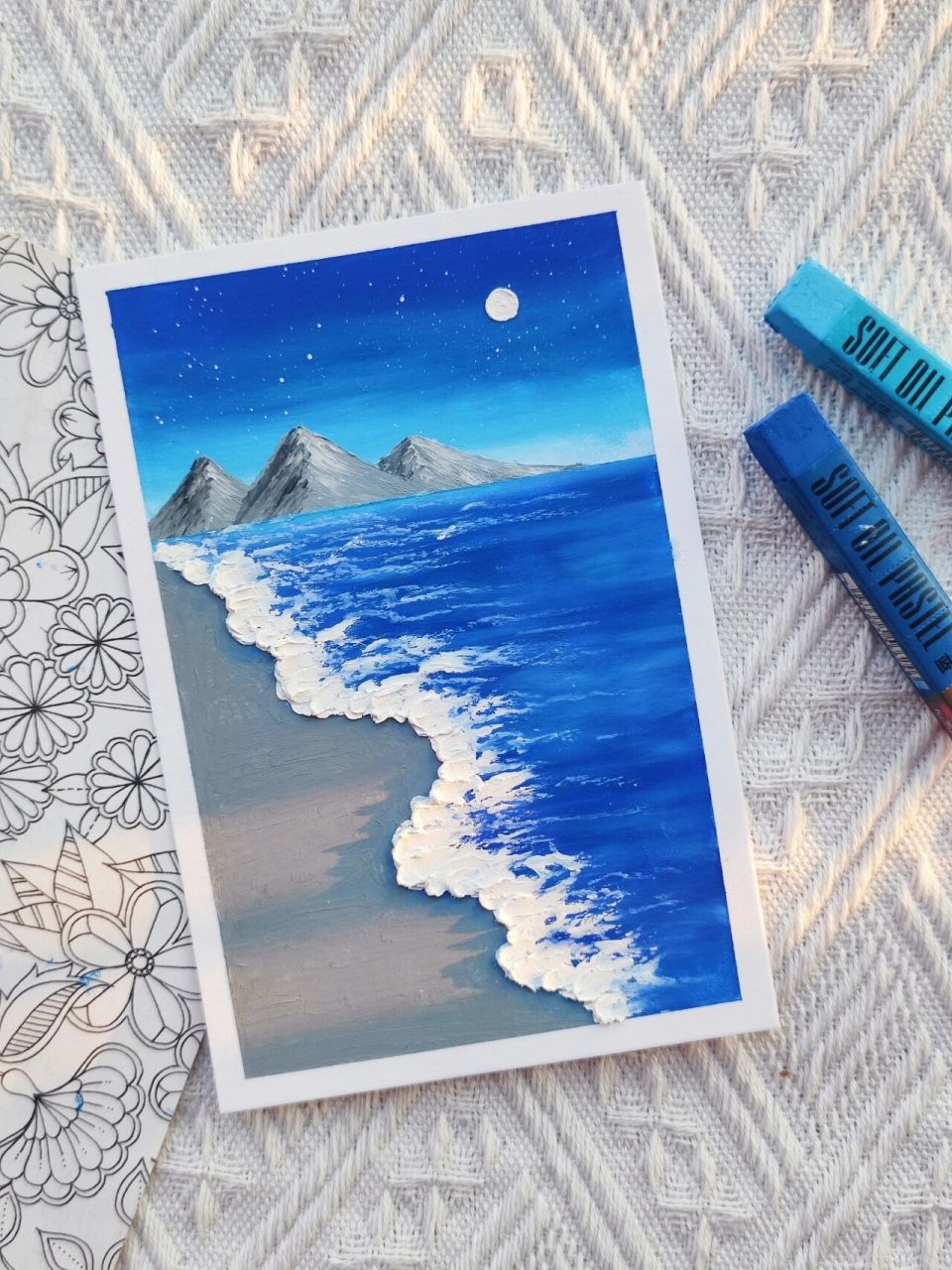 一眼就爱上的星辰大海 分解步骤教程,你学会了吗?