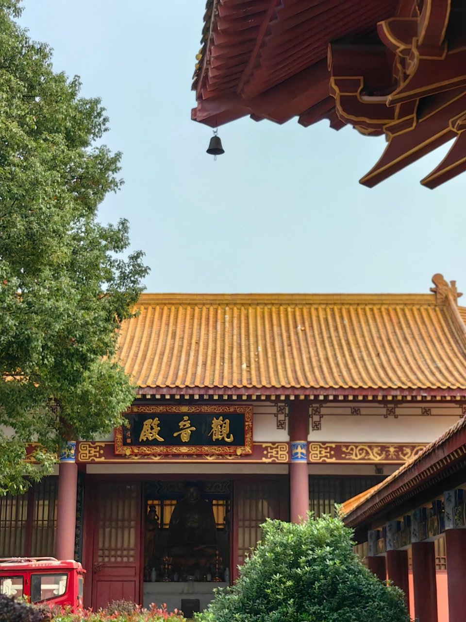 1029武汉蔡甸嵩阳寺 #寺庙# #爬山