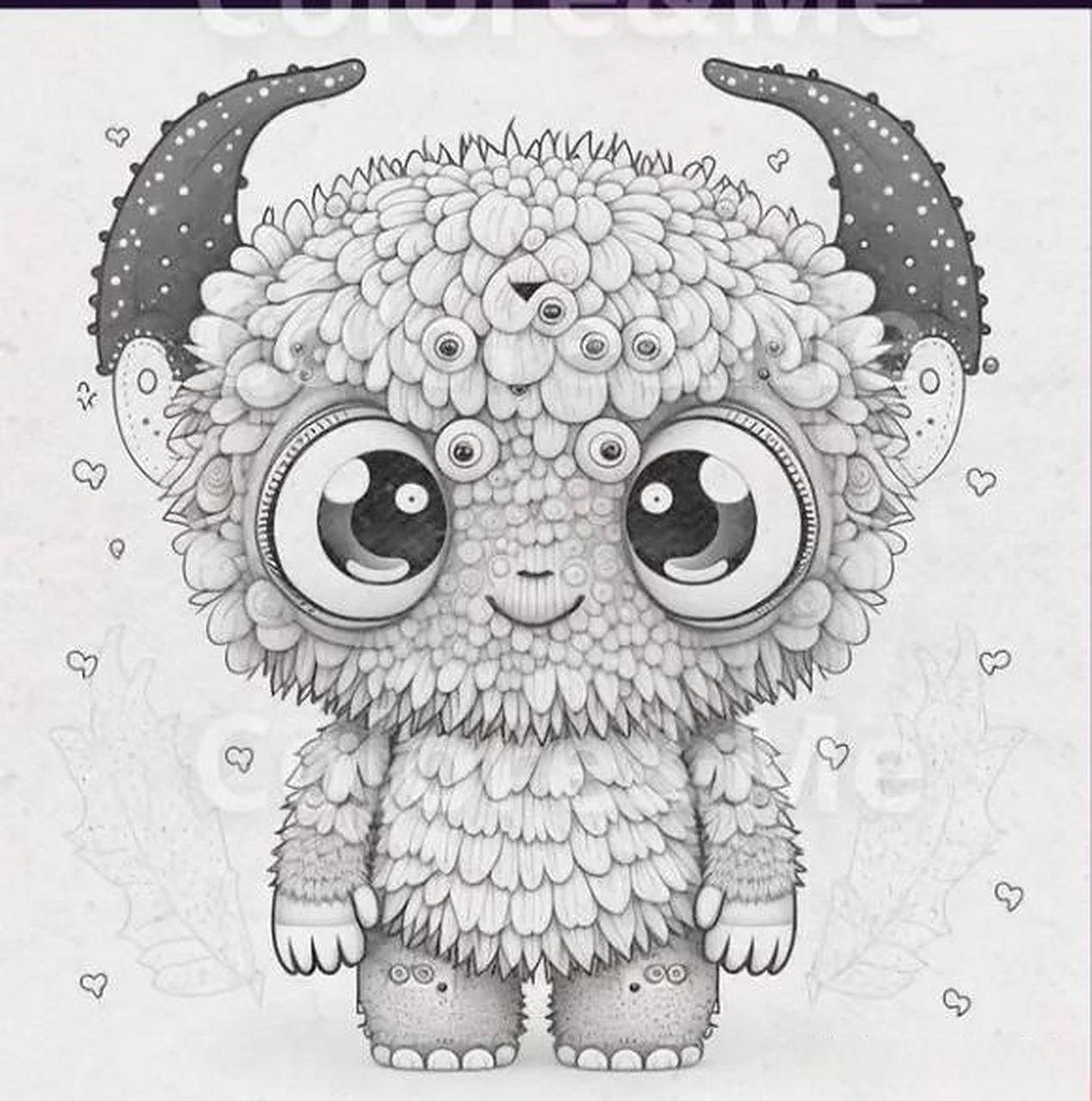 创意儿童画课件资料!黑白线描!插画 美术 画画 创意儿童画 儿童画