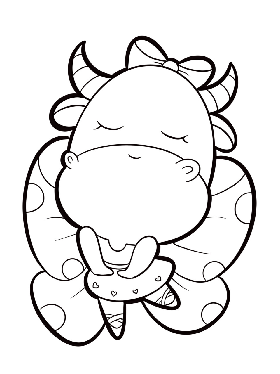 简笔画牛 牛吃吃.牛跳跳.牛画画.牛唱唱.这名字,完美