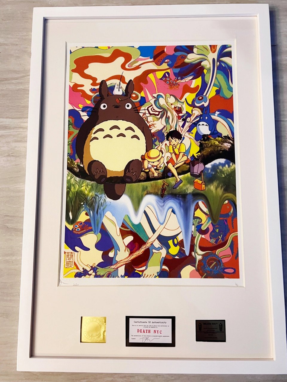 98浅出几幅前几年入的death nyc版画 家里版画实在有点多,出几幅试