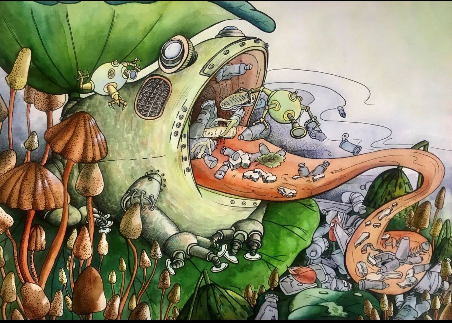 科幻画一等奖作品分享