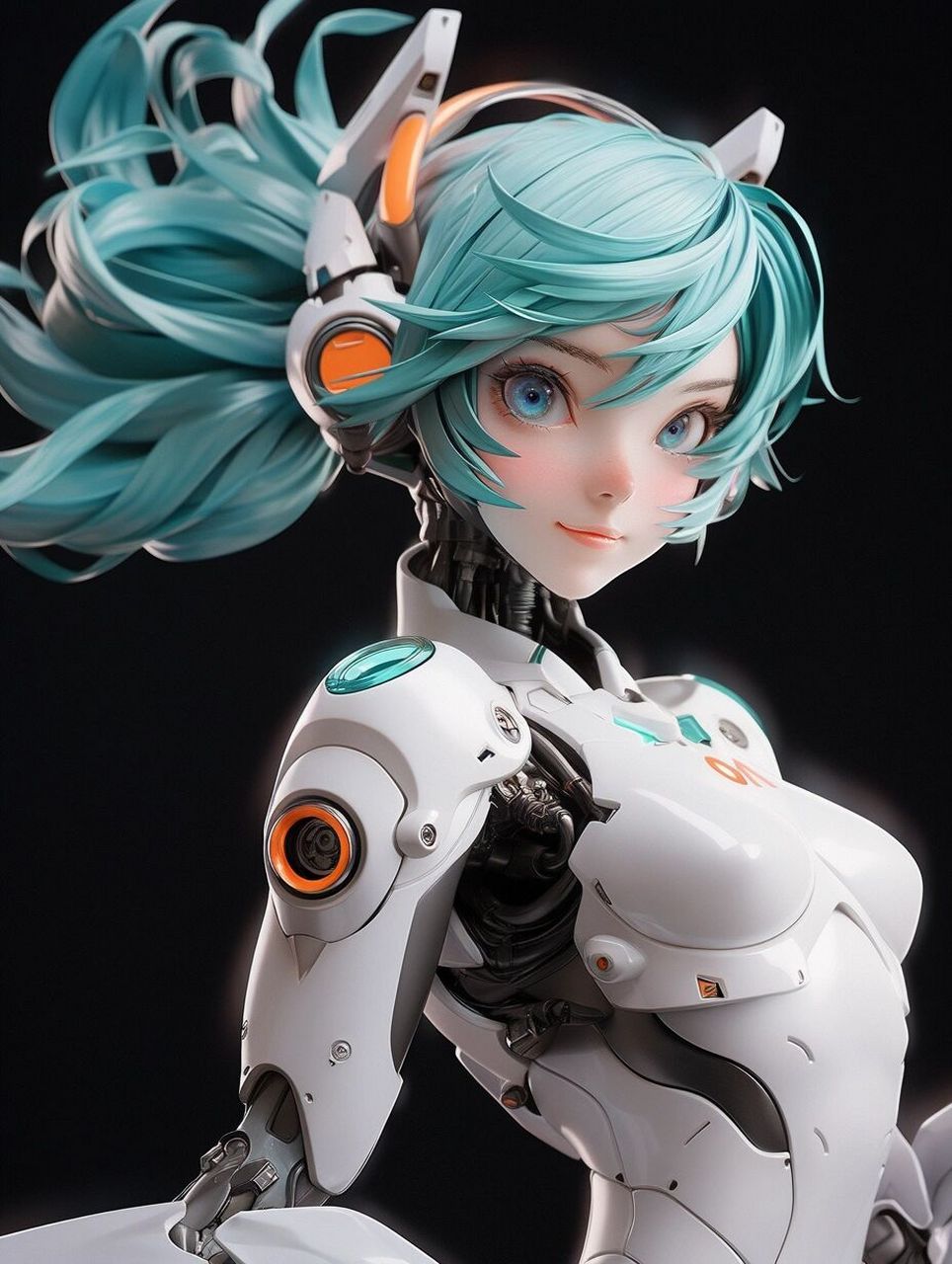 ai机甲 | 机械初音 希望官方看到能出实体哈哈!