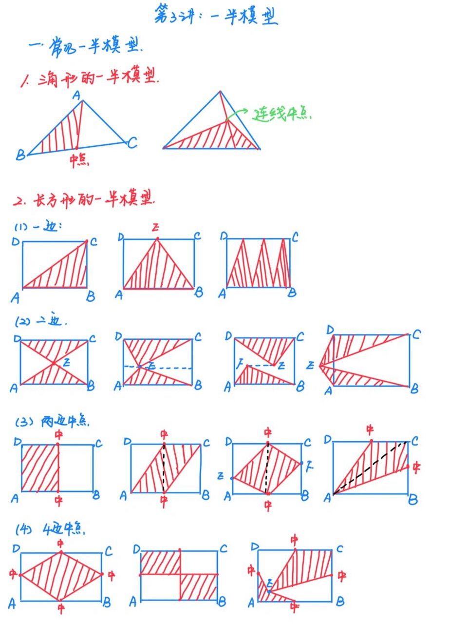 一半模型  第3讲 一半模型