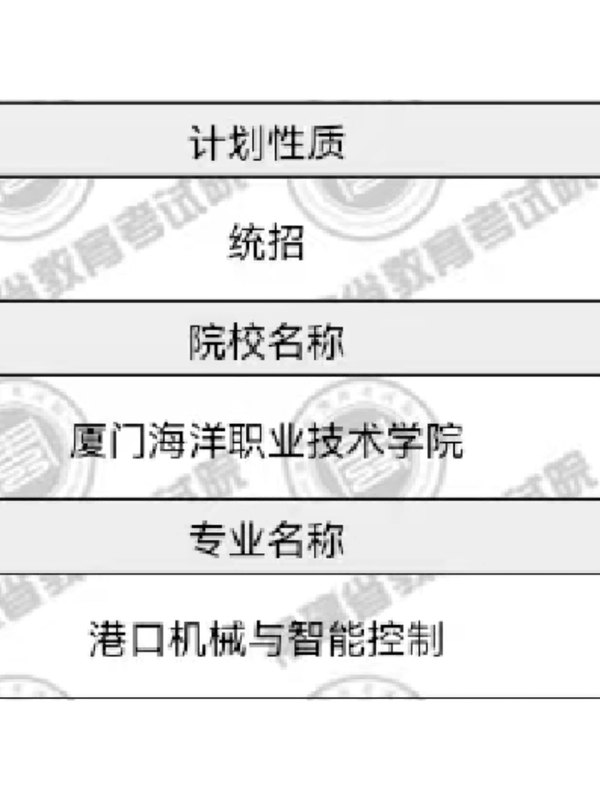 厦门海洋职业技术学院