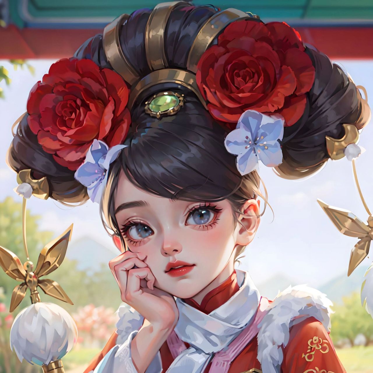 94安琪拉97全皮头像分享 97火烧屁屁喽～ 很喜欢如懿的造型 旧