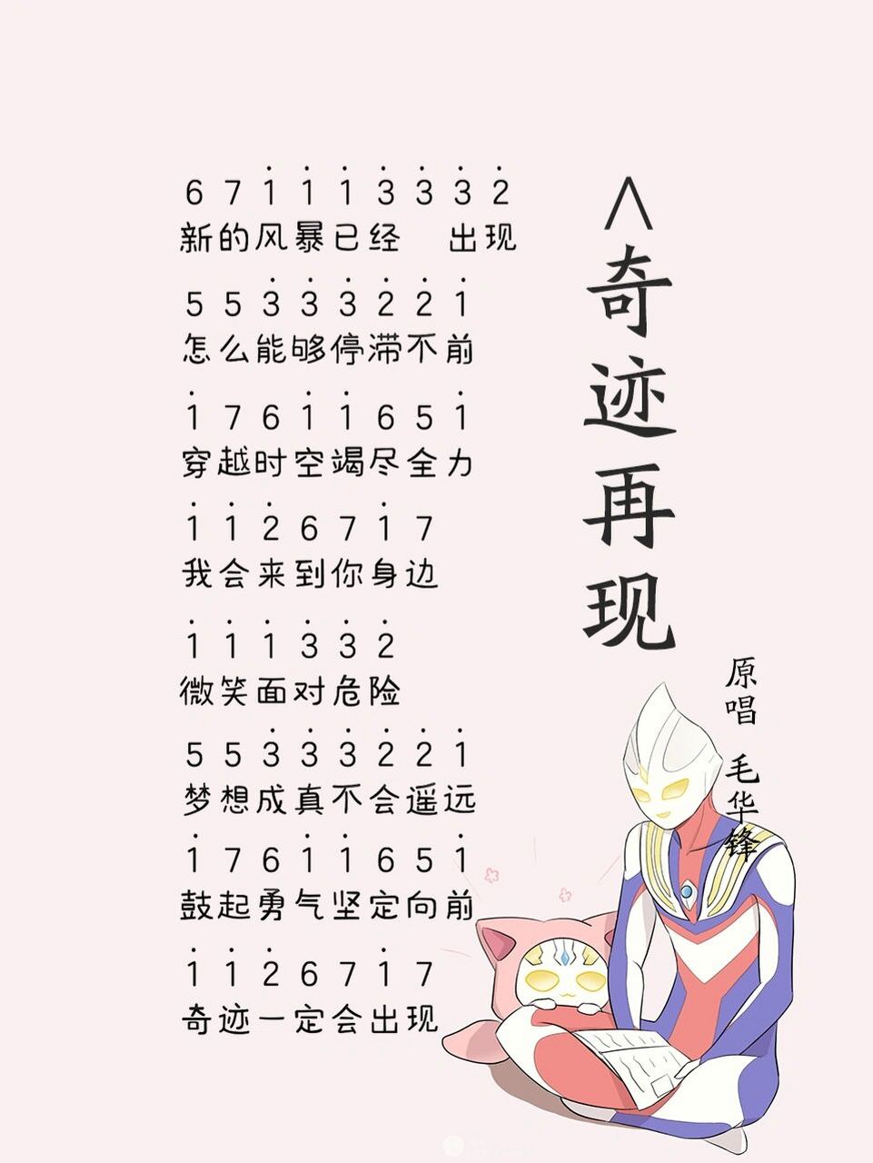 拇指琴简谱分享|《奇迹再现》拇指琴简谱 新的风暴已经出现 	 怎么